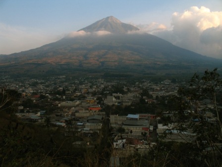 View of Antigua, Guatemala